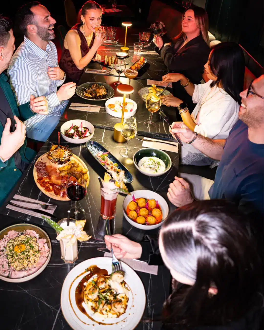 menu de groupe les petites canailles